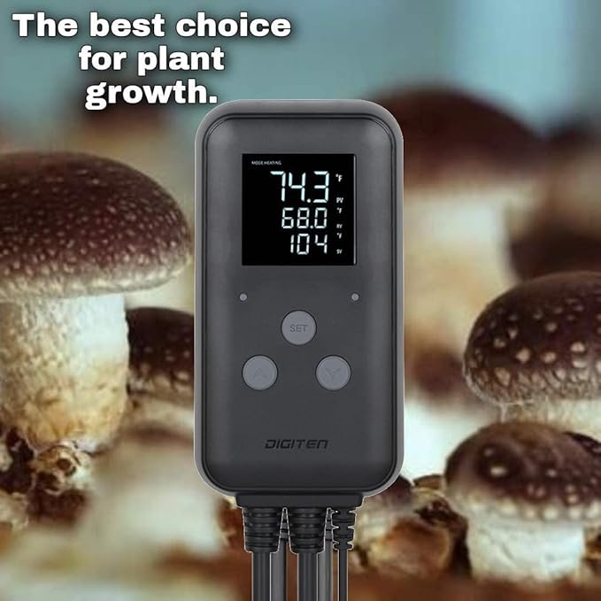SENSTREE Greenhouse Temperature Controller Digital Waterproof Thermostat