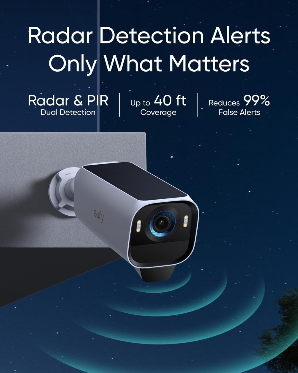 eufy security eufycam s3 pro, add-on camera, 4k showing dimensions