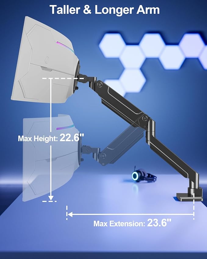 MOUNT PRO Heavy Duty Monitor Arm