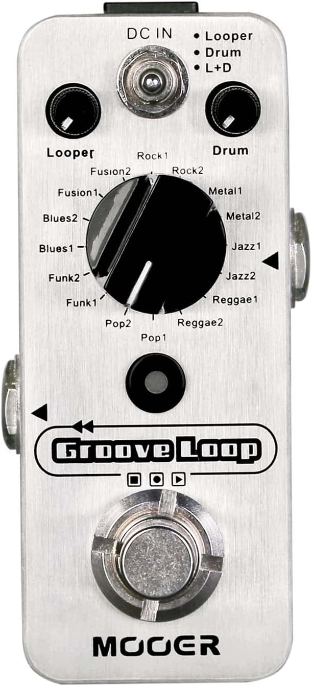 MOOER Groove Loop drum machine