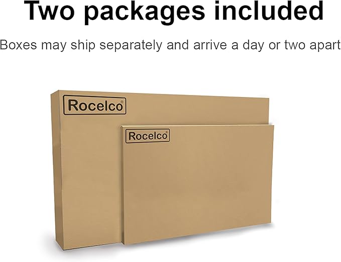 Rocelco 40" Height Adjustable Standing Desk Converter