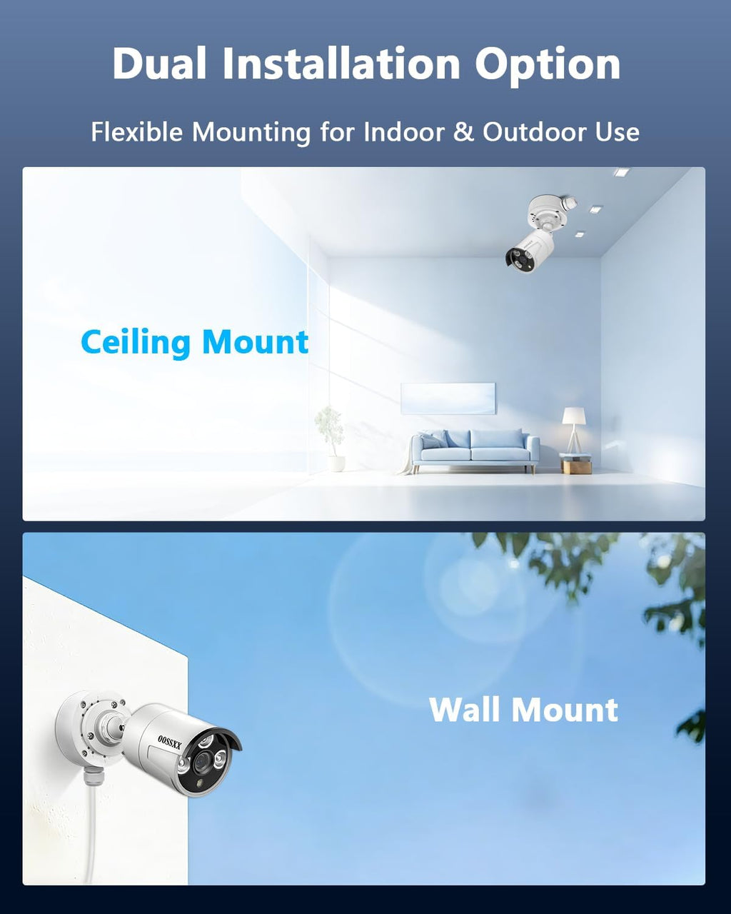 metal aluminum ip66 waterproof bullet security camera junction, package contents