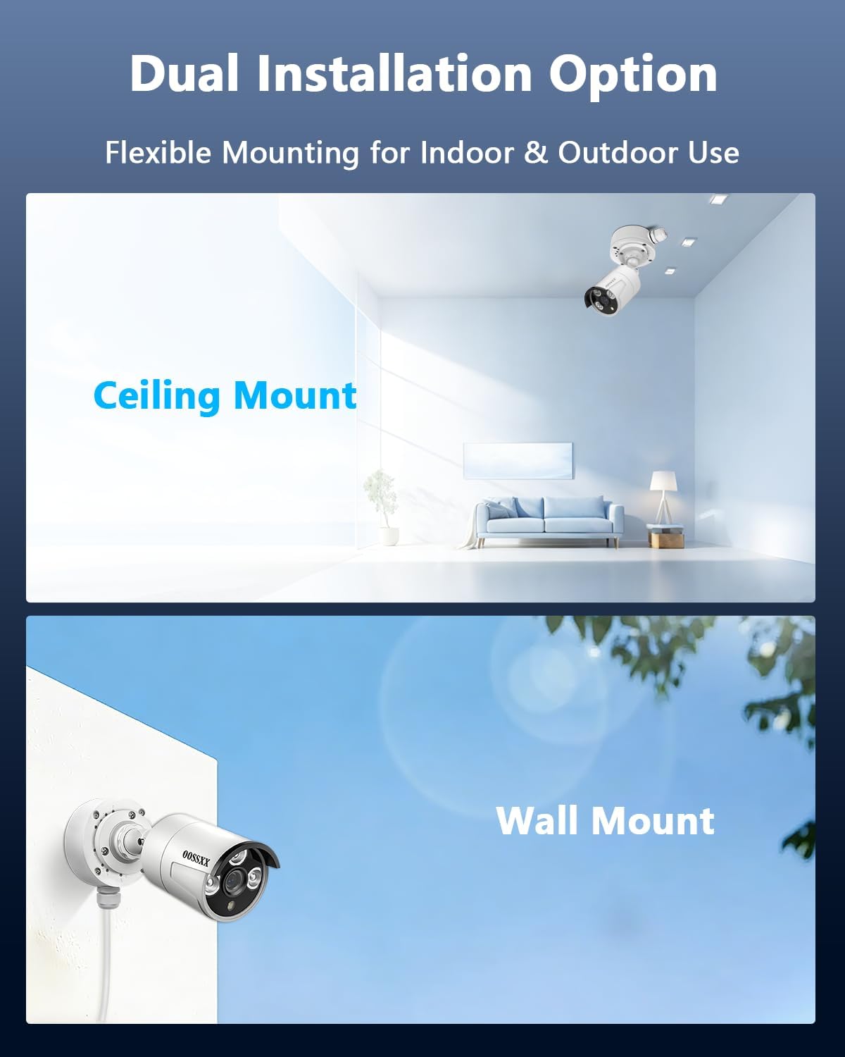 metal aluminum ip66 waterproof bullet security camera junction, package contents