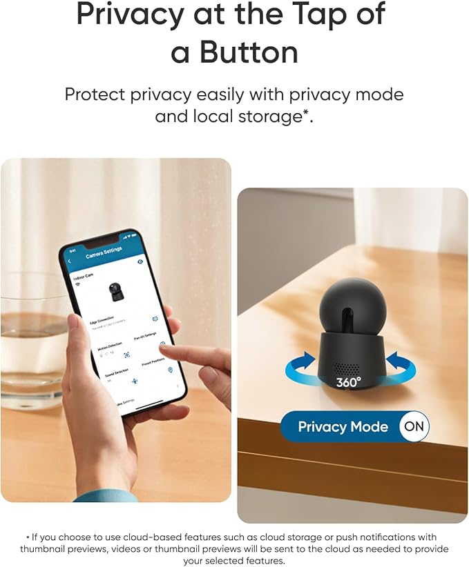 eufy Security Indoor Camera E30, Latest Generation, 4K UHD Security Camera