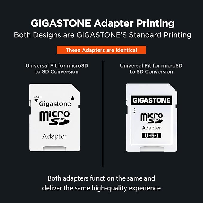 【5-Years Data Recovery】 GIGASTONE 256GB Micro SD Card
