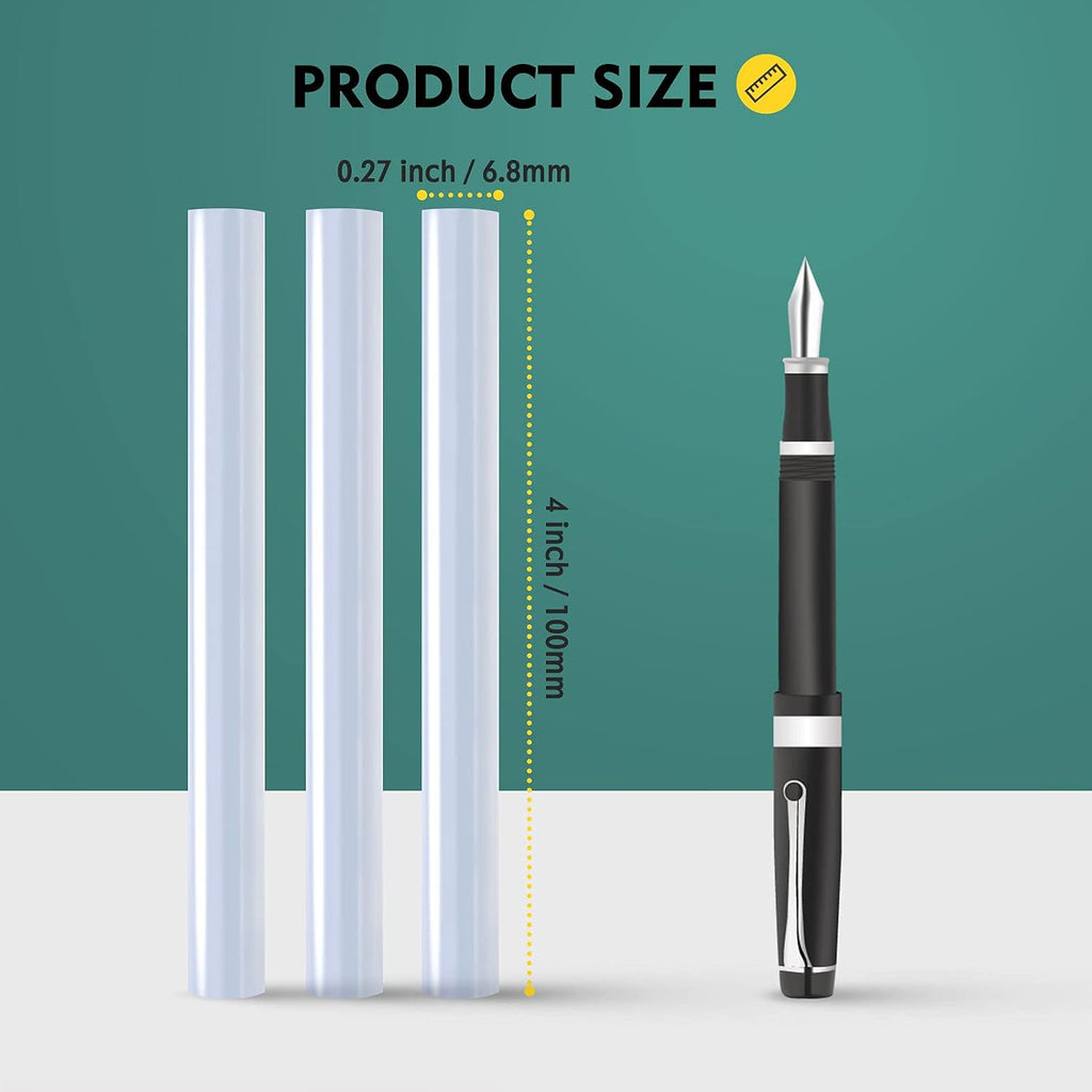Magicfly Hot Glue Gun Sticks, Pack of 800, 6 lbs, 4" Long x 0.27" Diameter | Mini Hot Melt Glue Sticks, Compatible with Most Glue Guns, Multipurpose for DIY Craft Wood, Metal, Glass, Plastic, Foam