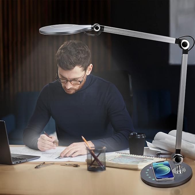 Buanick Desk Lamp, Led Architect Desk Lamp, Desk Lamps