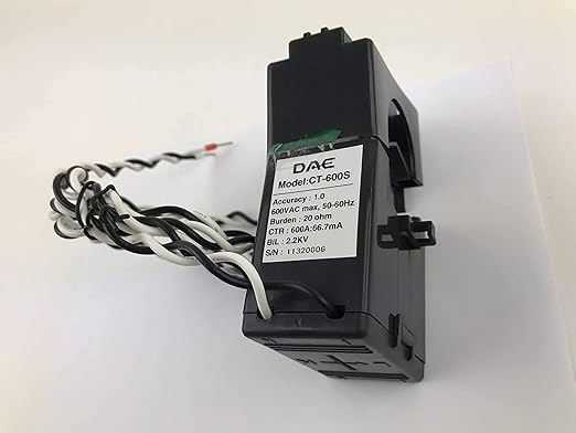 DAE P254-600 KIT, UL kWh Smart Submeter, 3 Phase, 3 Split Core CTs