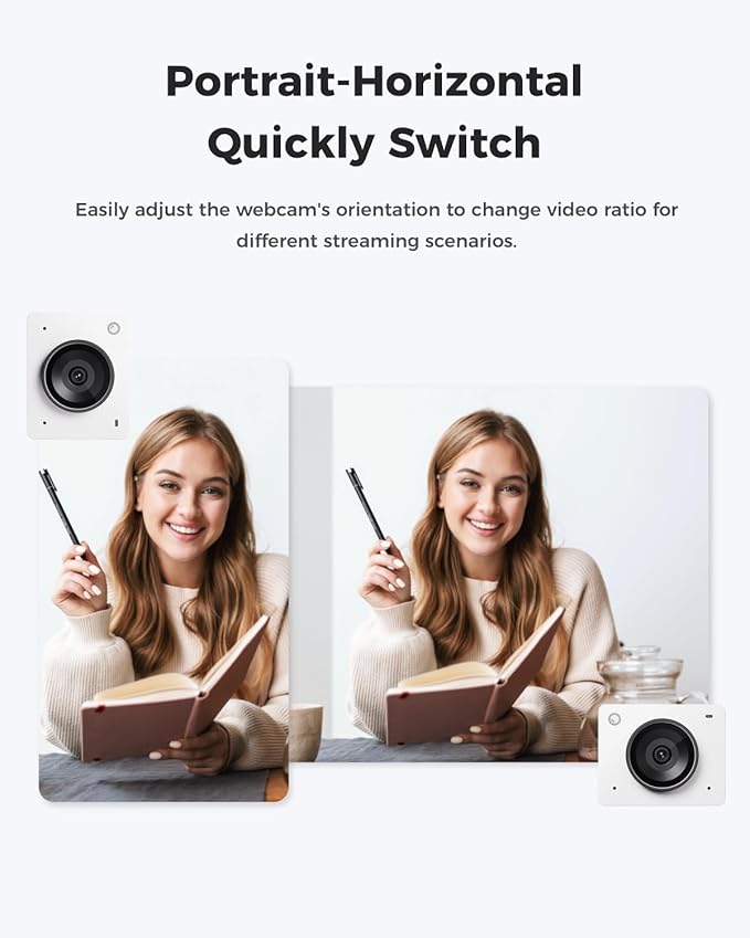 OBSBOT Meet 2-4K Webcam for PC