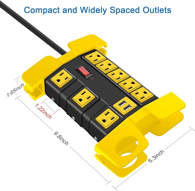 CCCEI Heavy Duty Power Strip