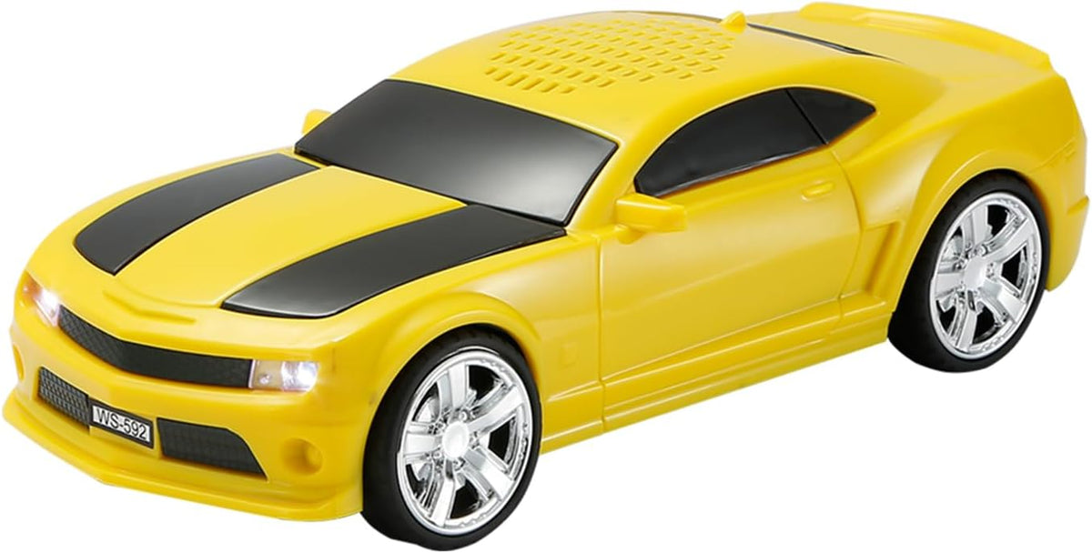 WSTER Classic Sports Car Model Bluetooth Speaker, Portable Wireless Outdoor