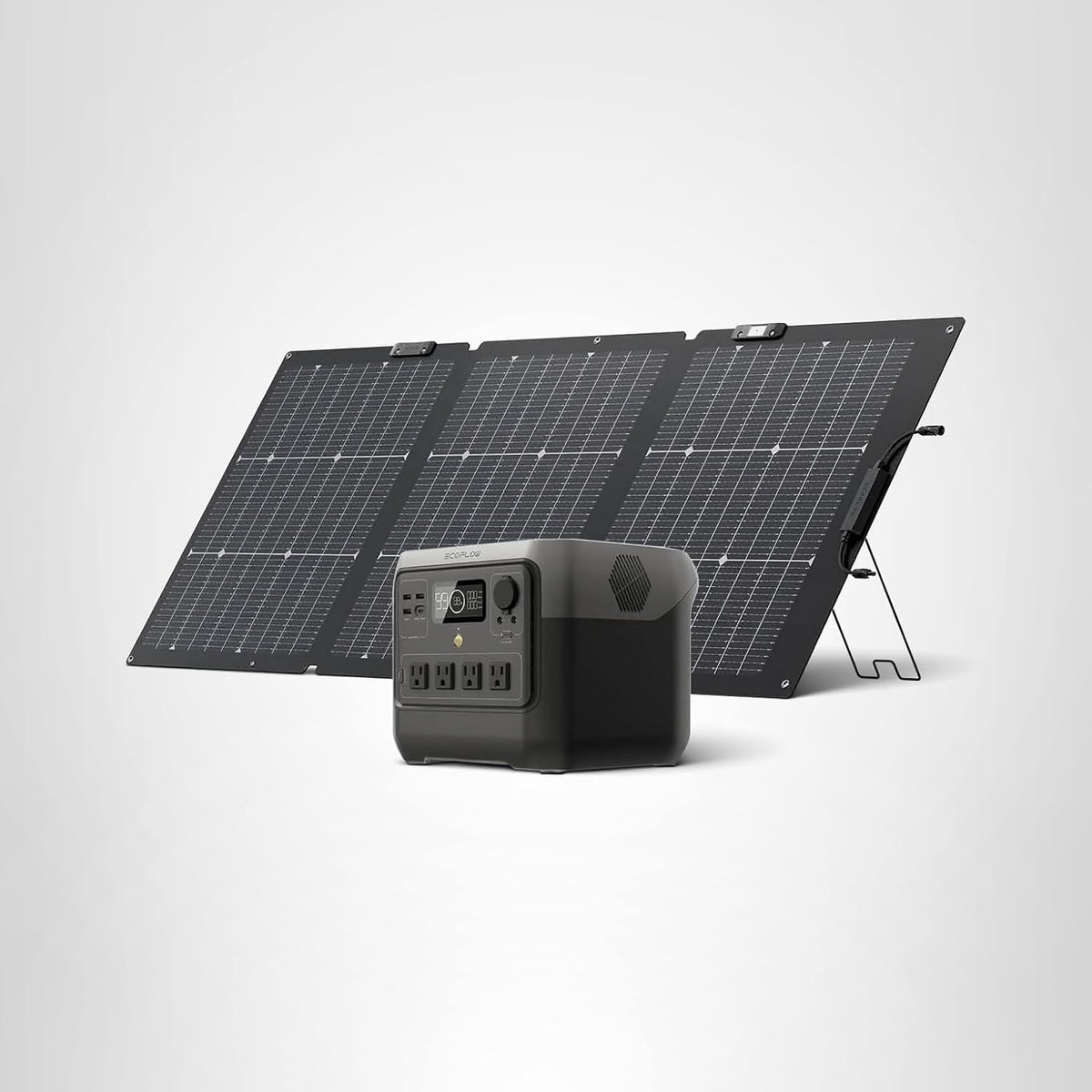 EF ECOFLOW Solar Generator RIVER 2 Pro 768Wh Portable Power Station & 160W