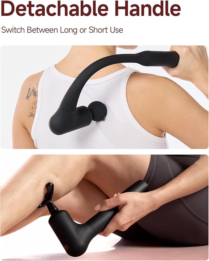 CAREKING Upgraded 2-in-1 Massage Gun