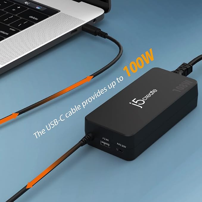 j5create 108W USB Type C PD Super Charger