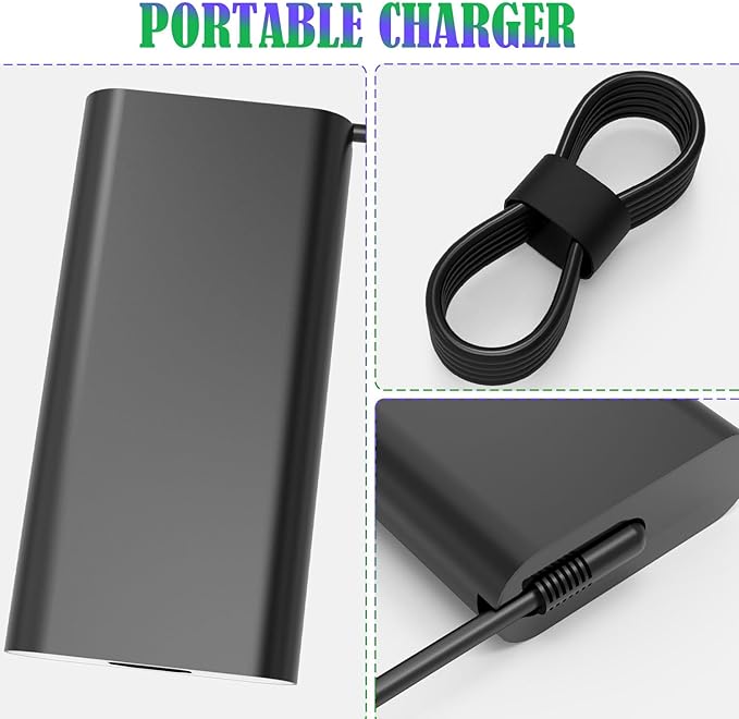 Slim 330W 16.92A 19.5V AC Laptop Charger