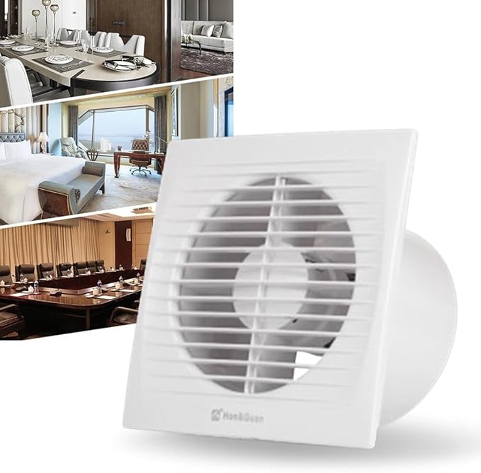 Verizcc Exhaust Fan Extractor, Ventilation Fan Bathroom Garage Exhaust