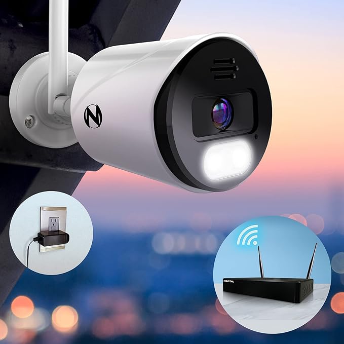Night Owl Sp, Llc Night Owl 10 Channel Bluetooth Video Home Security Camera