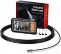 32.8-Foot Flexible Cable Endoscope Camera with Light Source, Snake Camera, Industrial Endoscope Tool, Suitable for Automotive and Mechanical Repairs, as Well as Sewer Cleaning and Inspection