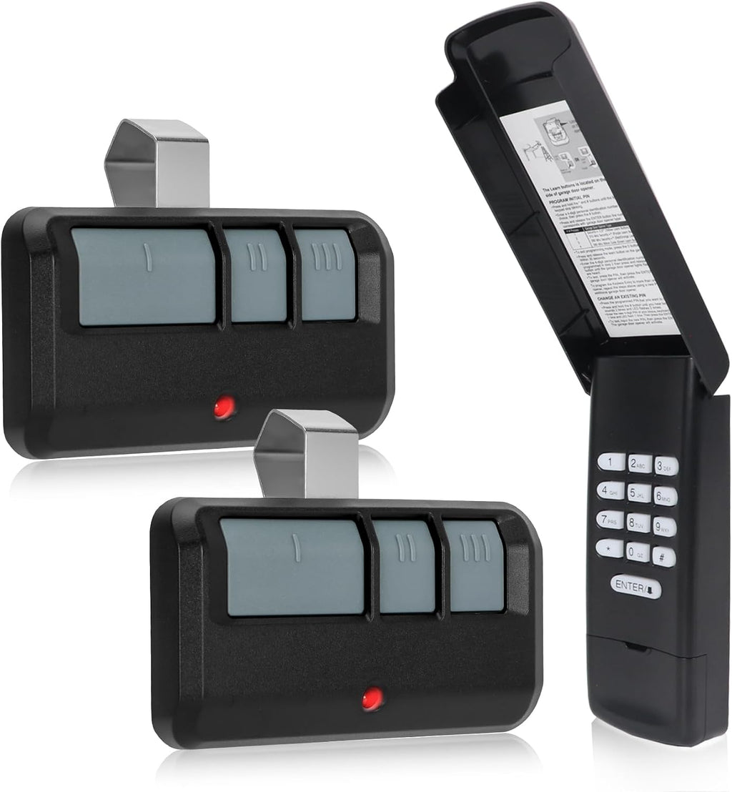 Black for liftmaster Chamberlain Garage Door Opener Keypad Remote Universal