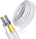 20 Gauge 4 Conductor Electrical Wire, 100FT Low Voltage 20/4 Tinned Copper