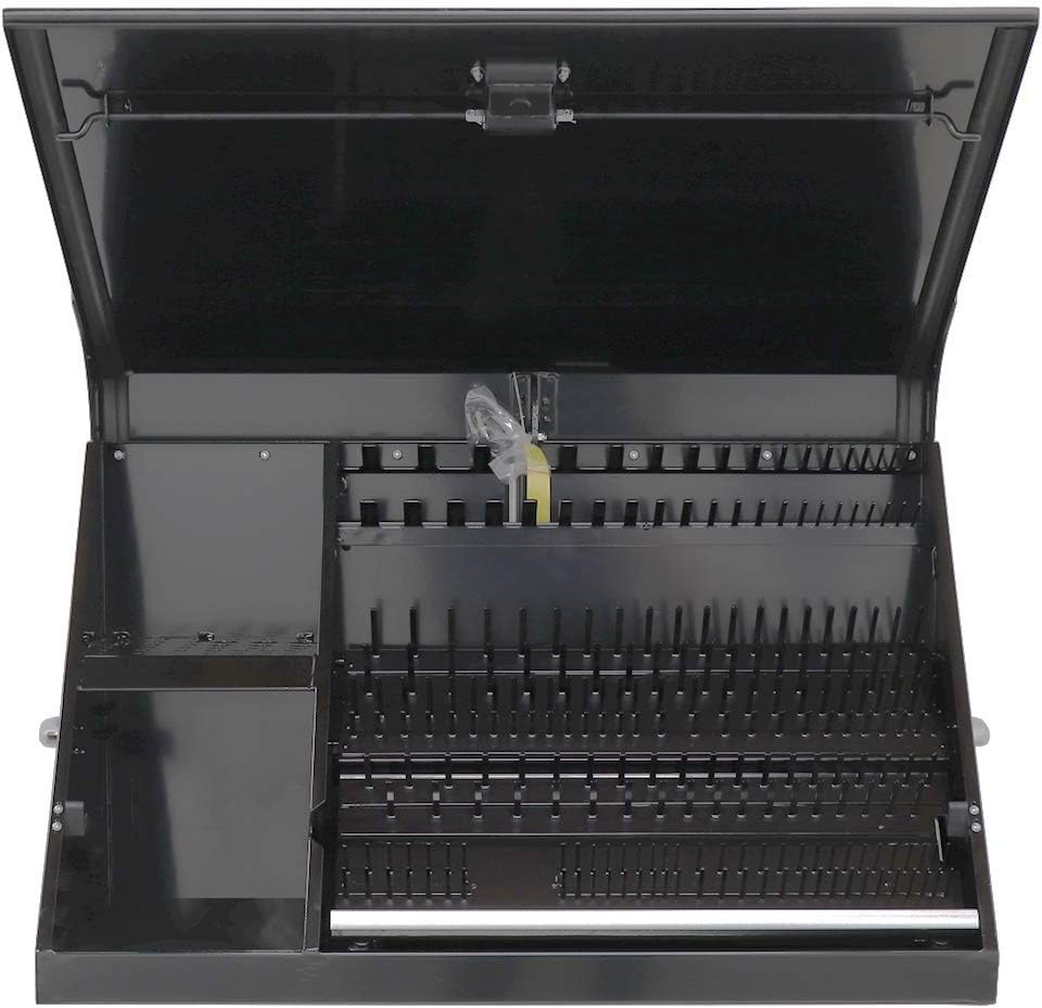 xl3617-36-inch portable toolbox - 16-gauge construction - sae, side view