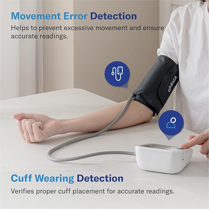 Alcedo Blood Pressure Monitor for Home Use, Automatic Digital BP Machine