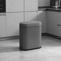ELPHECO Bathroom Motion Sensor Trash can 2 Gallon Automatic Garbage Can