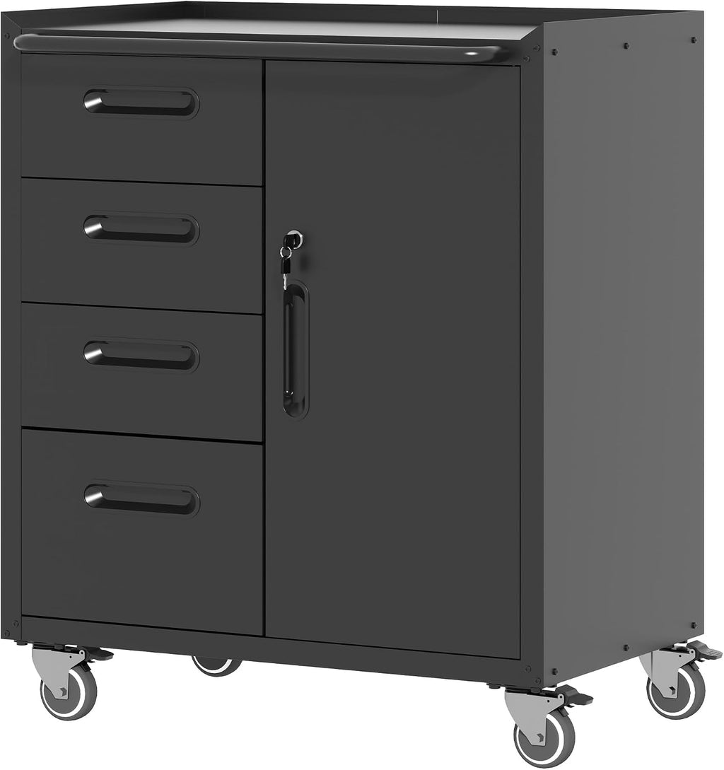 Metal Storage Cabinet for Garage, Tool Cabinet, Utility Cabinet