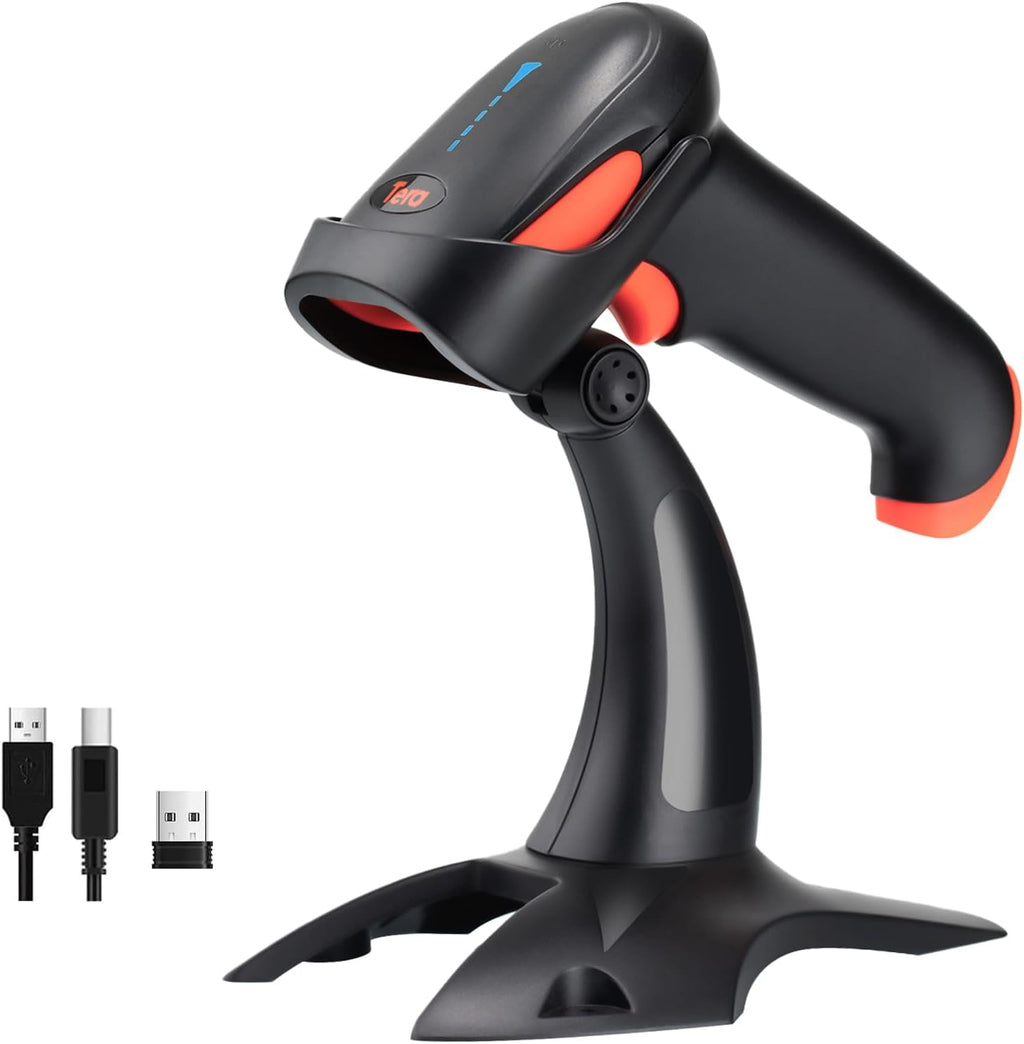 Tera Barcode Scanner Wireless 1D 2D QR