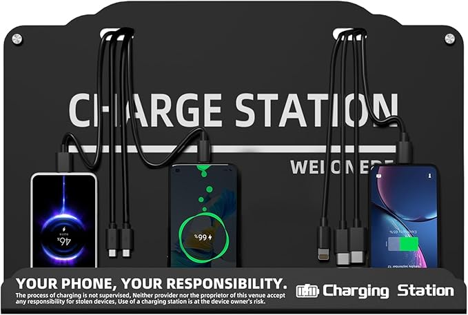 Wall Mounted Cell Phone Charging Station Mobile Phone Charging Station | Fast