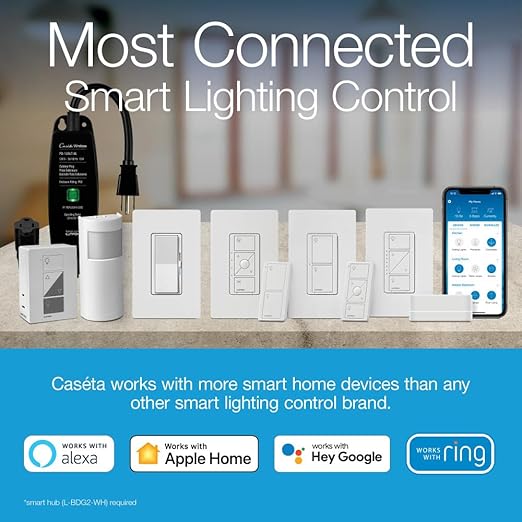 Lutron Diva Smart Dimmer Light Switch