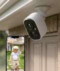 SensForge 2.5K Wireless Security Camera, Outdoor Battery Powered, 2.4GHz Wi-Fi, Magnetic, No Subscription Required, Human/Motion Detection, Color Night Vision, Spotlight, Siren, 2-Way Talk