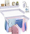 40" Premium Aluminium Foldable Clothes Drying Rack Included Shelf