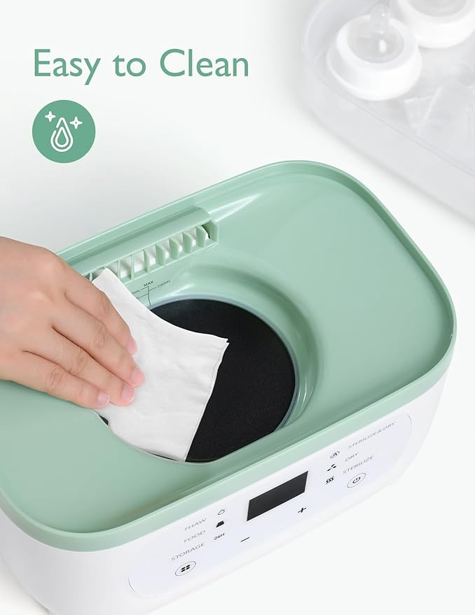 Momcozy Bottle Sterilizer and Dryer, 8-in-1 Electric Steam Baby Bottle