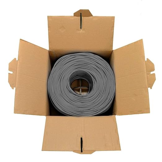 Dripstone CAT6 Ethernet Cable 1000ft Bulk Network LAN Wire 23AWG Solid UTP