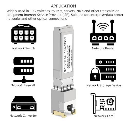 OPSTRAN 10GBASE-T SFP+ to RJ45 Copper Transceiver Module Compatible