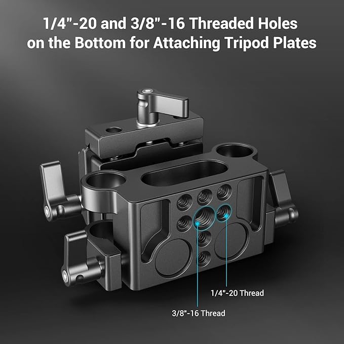 SMALLRIG Universal 15mm Rail Support System