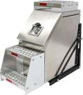 12" Aluminum Truck Step Box Side Mount Tool Box