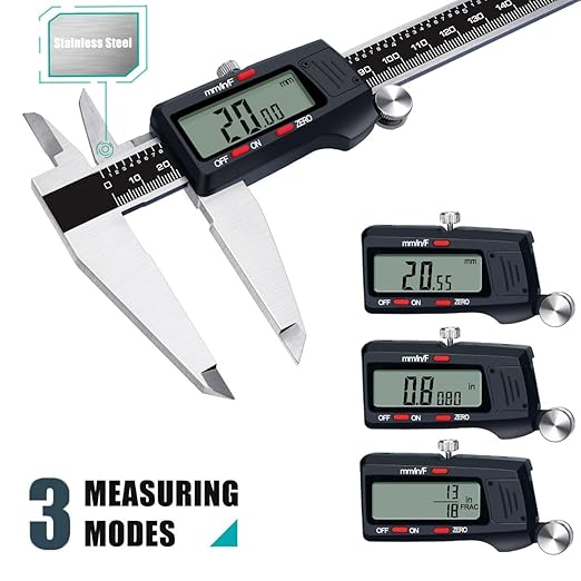 Kynup Micrometer Caliper Tool, 12Inch Digital Caliper, Vernier Caliper