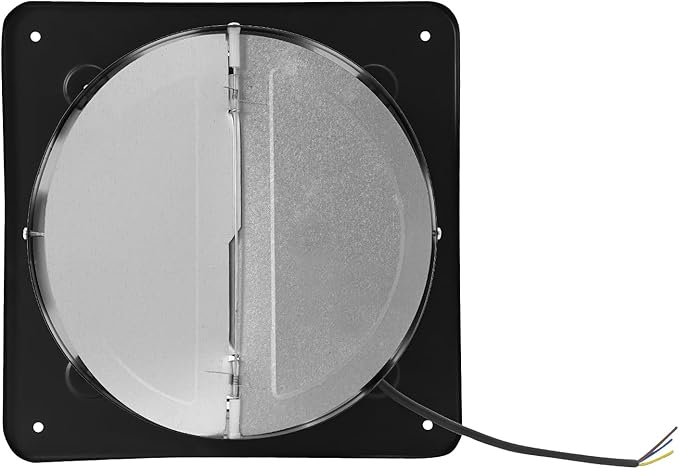 XUFOPLY 9.84 Inch Exhaust Fan, 110V 100W Wall Mounted Vent Fans 2600RPM Kitchen