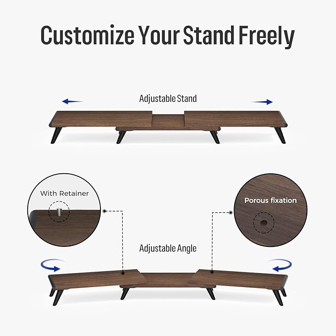 loukin Dual Monitor Stand Riser