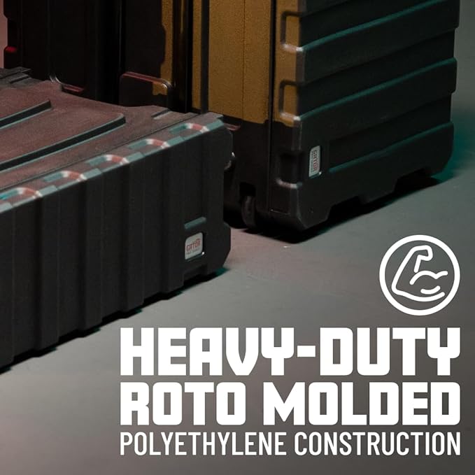 Gator Cases Pro Series Rotationally Molded 6U Rack Case