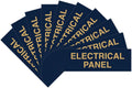 All Quality Basic Electrical Panel Sign (10 Pack)