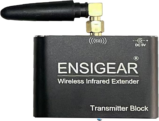 ENSIGEAR Wireless IR Repeater Kit, Infrared Remote Control Extender, Infrared