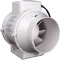 VENTS-US TT Silent 125-5" Inline Duct Fan, 199 CFM, 2-Speed Built-In Switch
