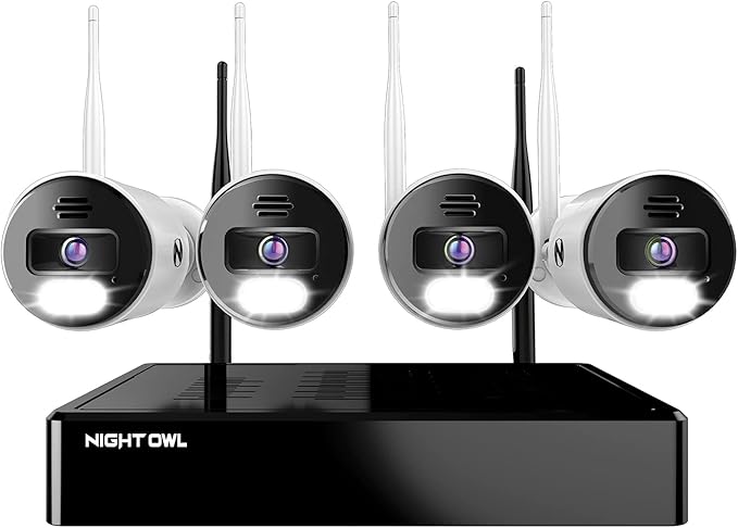 Night Owl Sp, Llc Night Owl 10 Channel Bluetooth Video Home Security Camera
