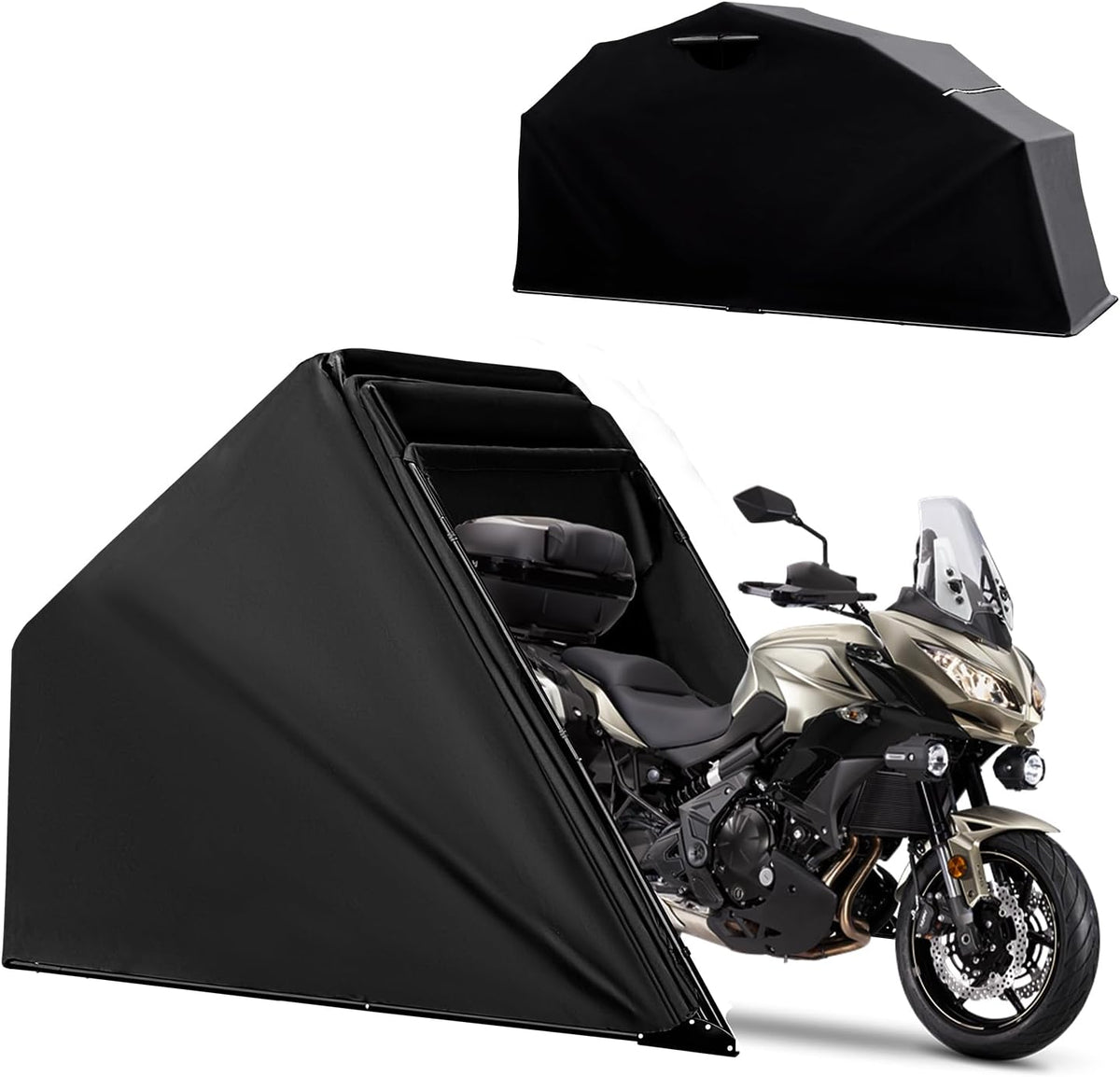Motorcycle Storage Shelter Shed 4.5x11FT Motorcycle Garage Tent