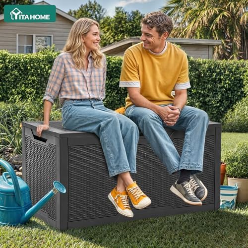 YITAHOME 100 Gallon Outdoor Storage Box
