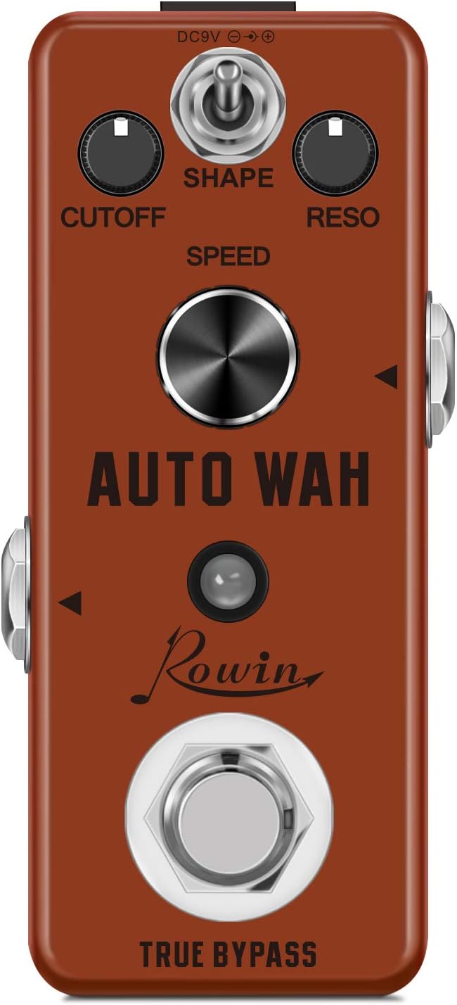 Rowin Auto Wah Guitar Effect Pedal Single Effect Mini Digital Pedal