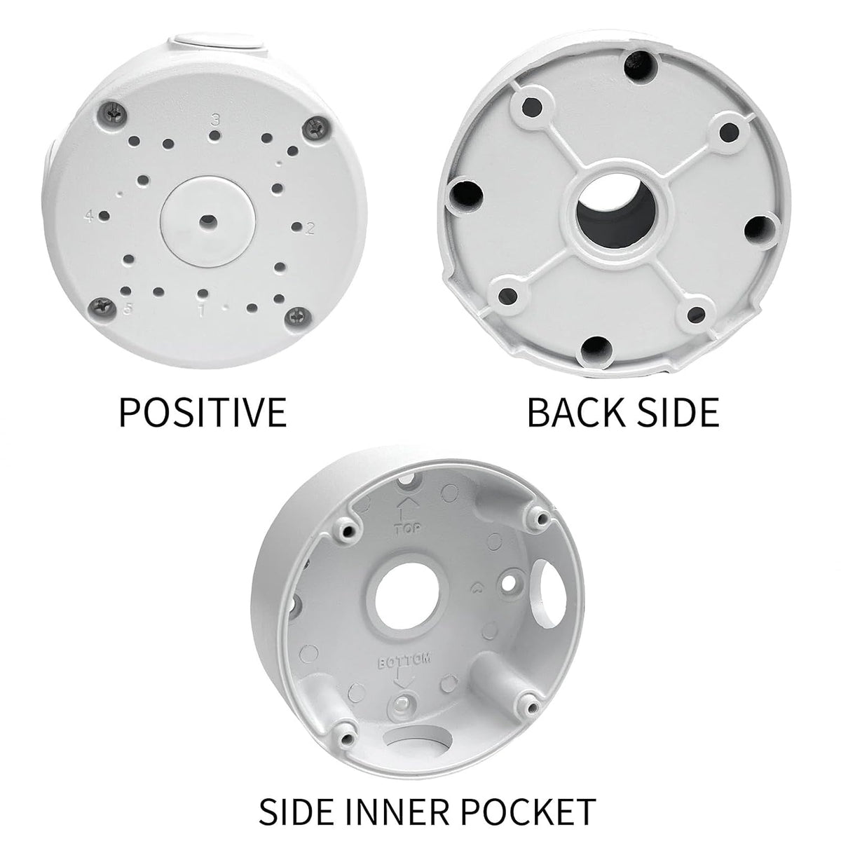 outdoor junction box for dome camera mount ip, view 9
